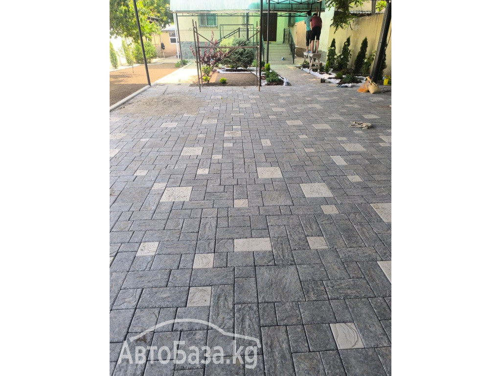 Брусчатка. Укладка.