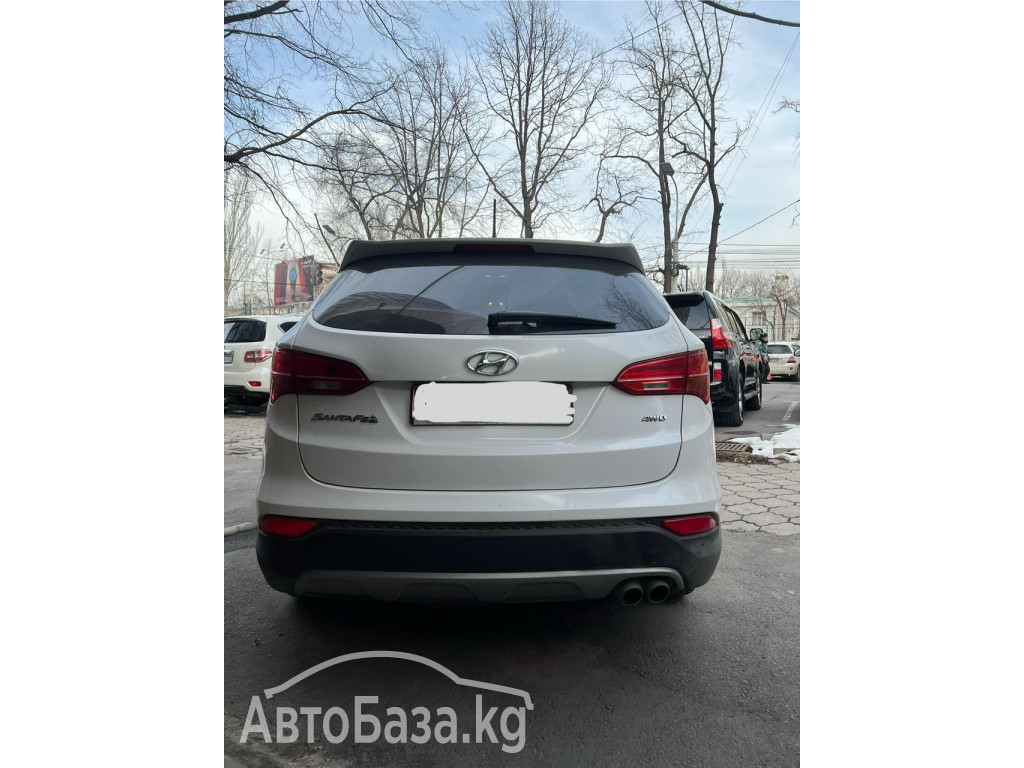 Hyundai Santa Fe 2015 года за ~588 300 сом