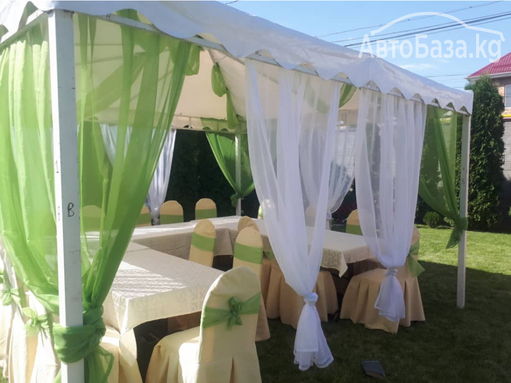 Аренда столов и стульев! Столы-стулья, шатры на прокат