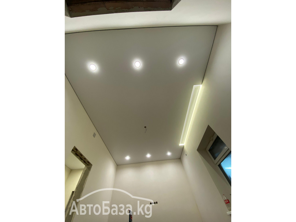 Все виды натяжных потолков