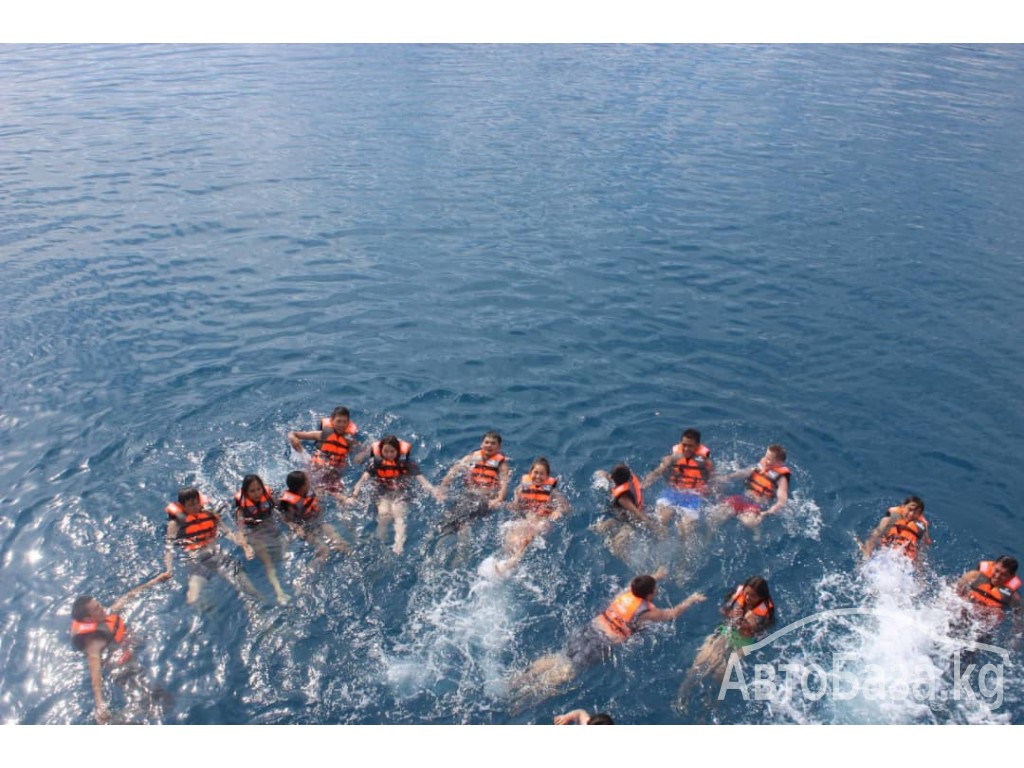 Летний лагерь на берегу Иссык-Куля, с. Бостери !