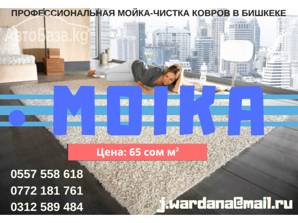 Профессиональная мойка ковров!