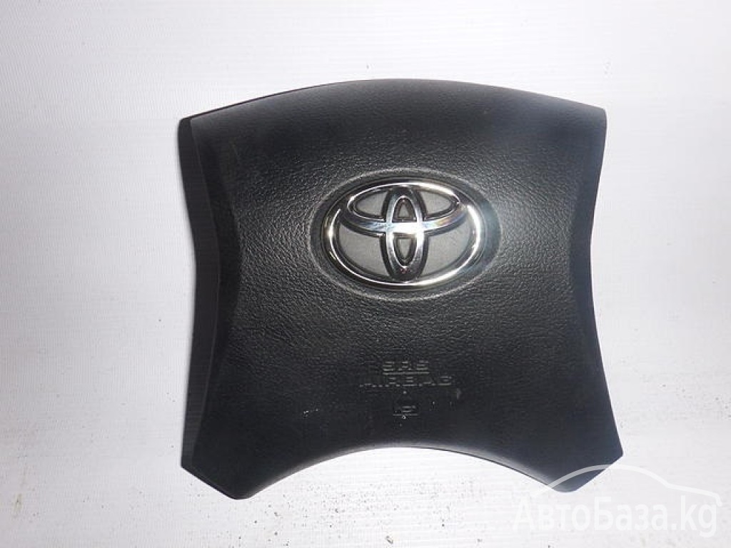 Подушка безопасности в руль для Toyota Highlander II 2007-2013 г.в., черная