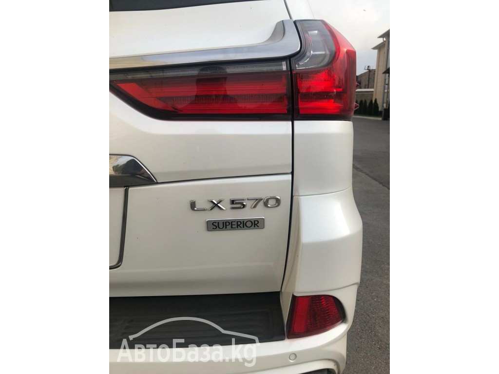 Lexus LX 2017 года за ~10 177 000 сом