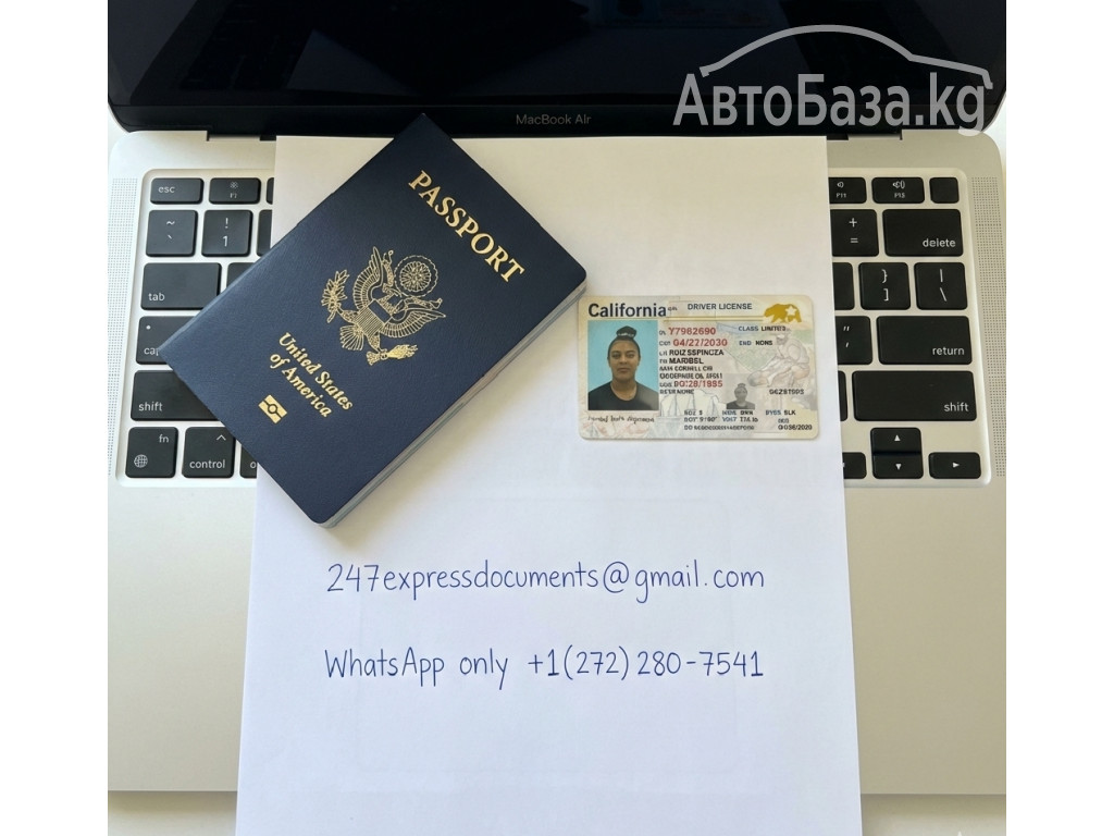 Order US Driver's license and US passport online  +1(272)280-7541