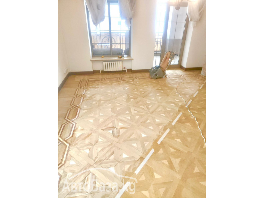 Профессиональная реставрация ,шлифовка и укладка деревянного пола!