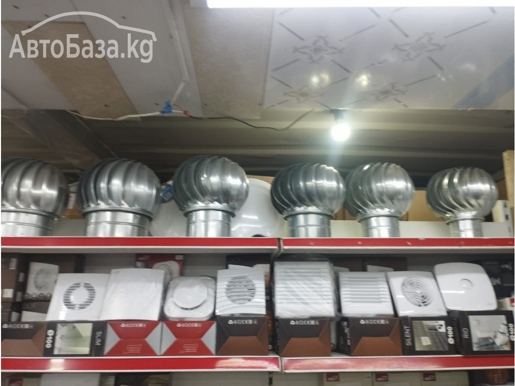 Приточные клапаны, промышленные и бытовые вентиляторы