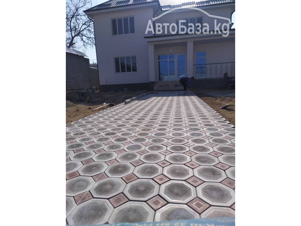 Евро - брусчатка. Тротуарные плитки