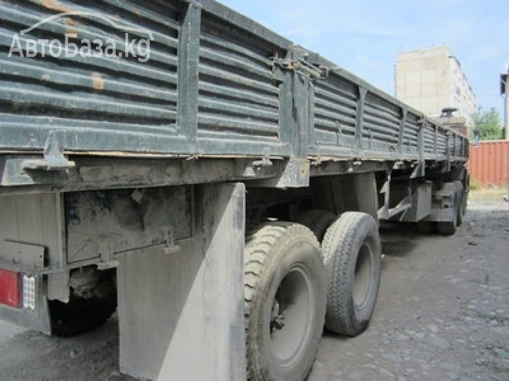 Перевезу грузы до 30 тонн - тягач полуприцеп открытого типа "шаланда".