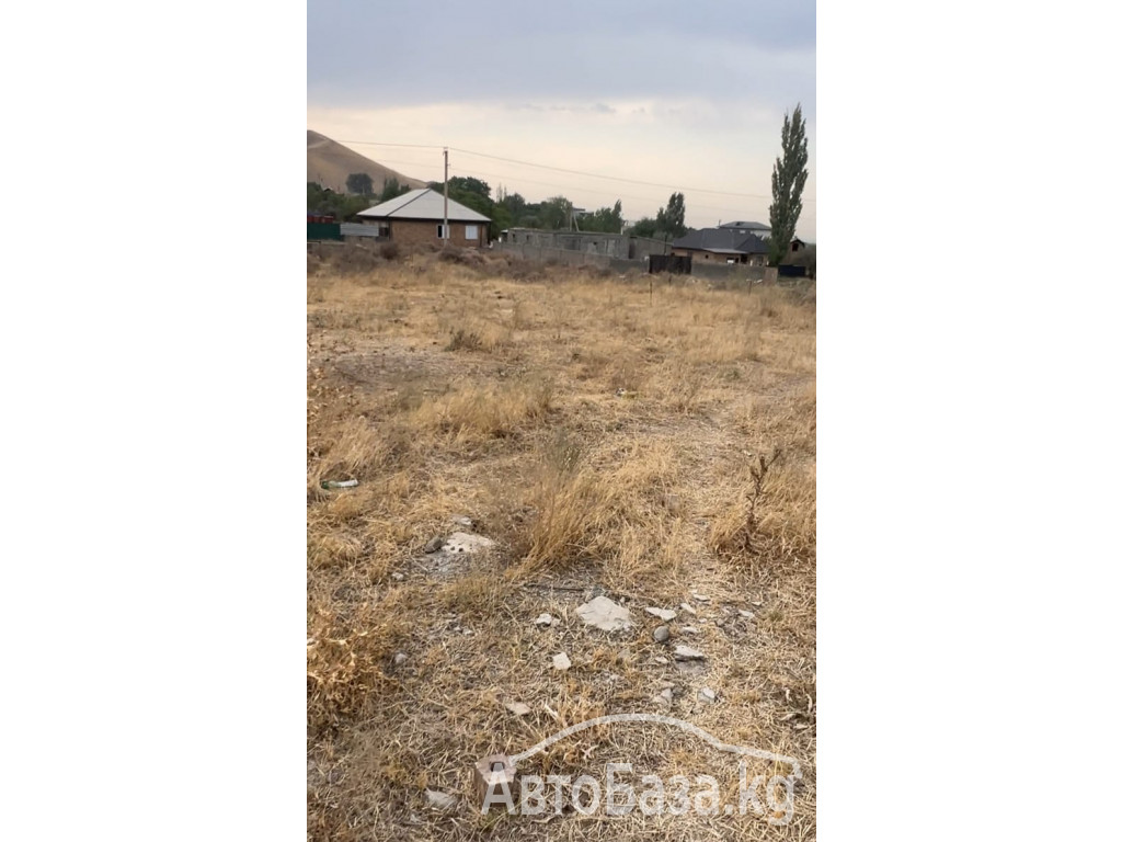 Продается дачный участок в савхозе Ала-Тоо, красная срочная цена