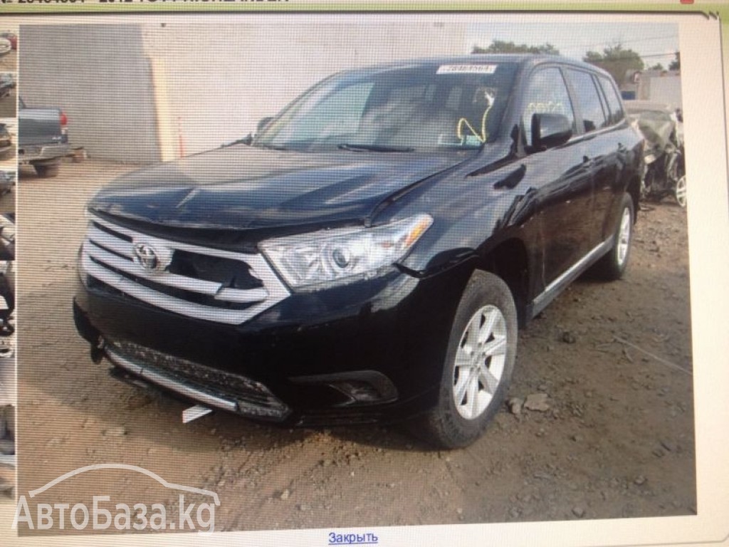 Toyota Highlander 2012 года за ~2 136 800 сом