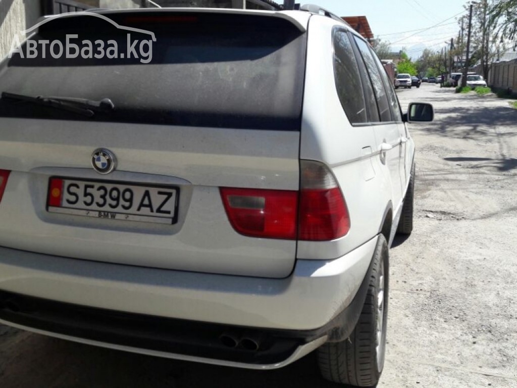 BMW X5 2001 года за 343 000 сом