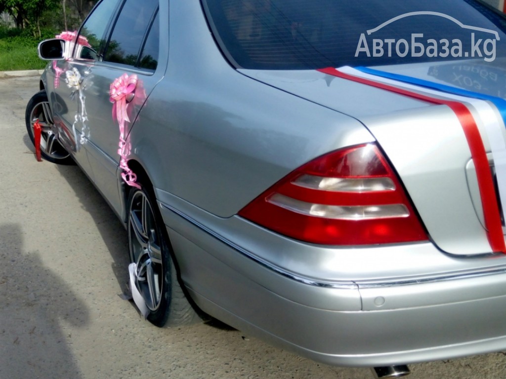 Mercedes-Benz S-Класс 1999 года за ~775 900 сом