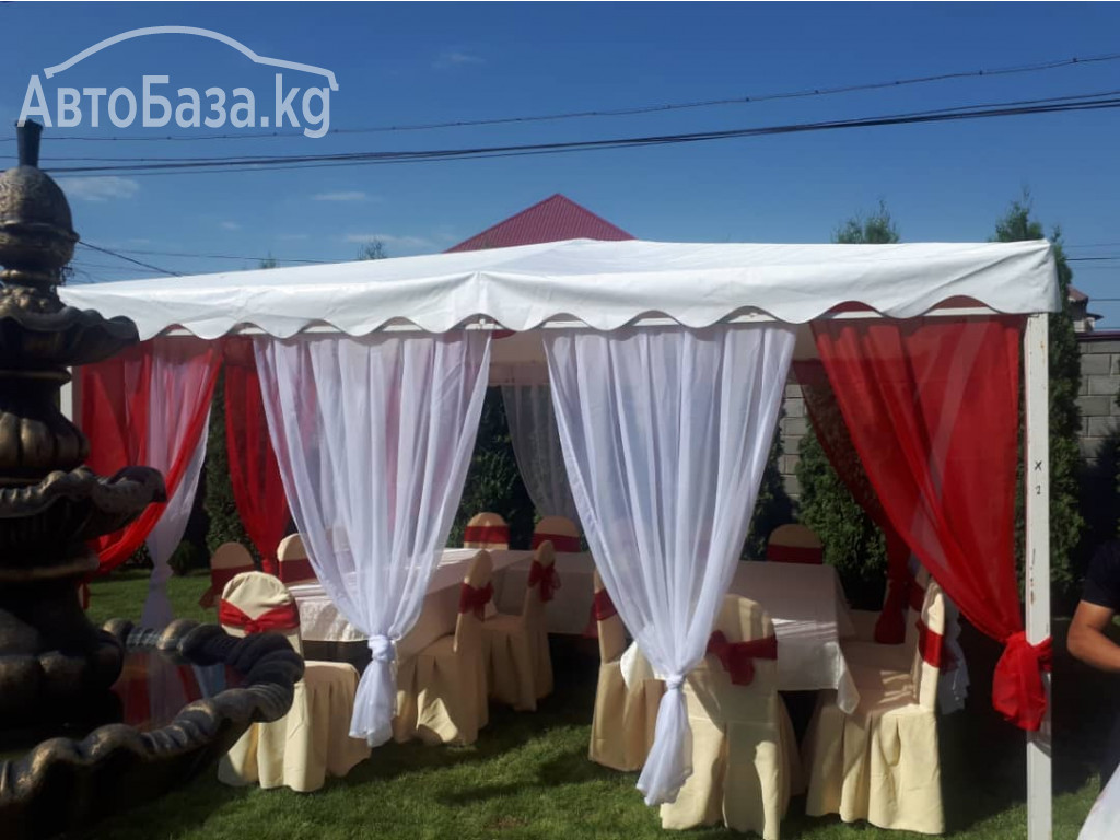 Аренда столов и стульев! Столы-стулья, шатры на прокат
