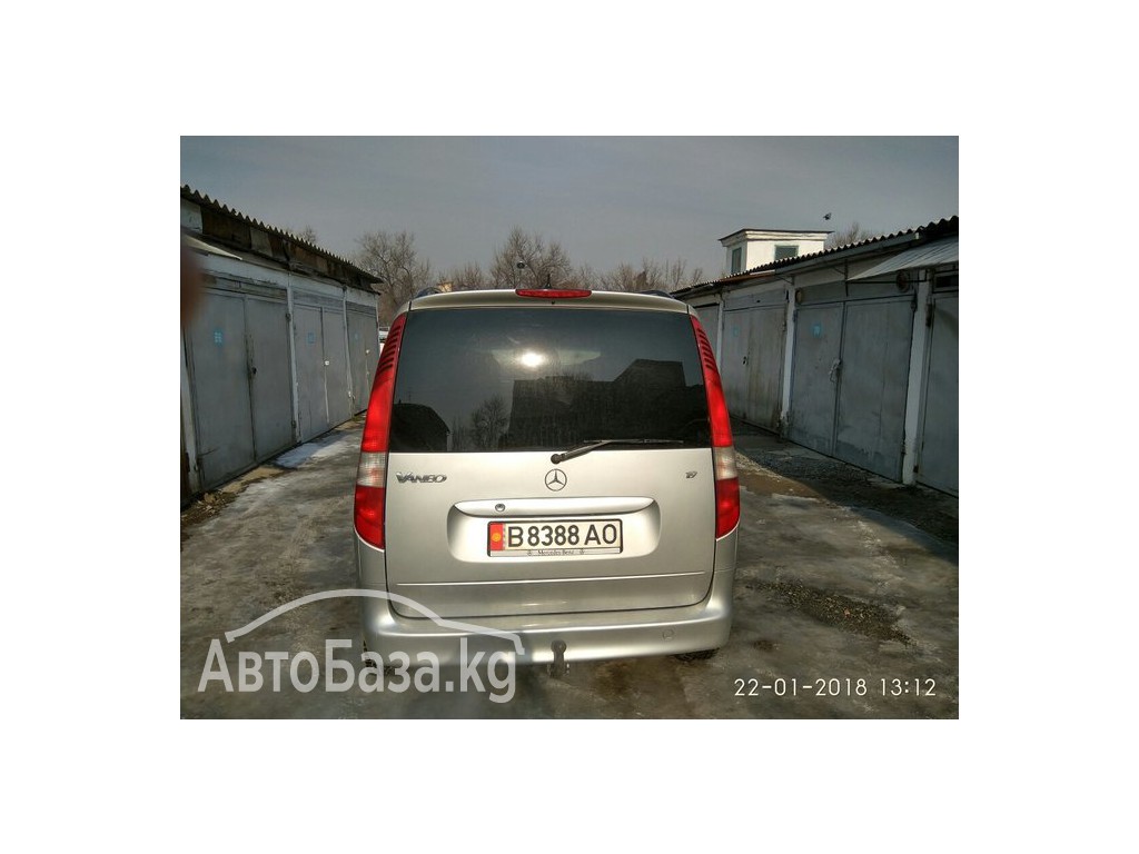 Mercedes-Benz Vaneo 2003 года за ~388 000 сом