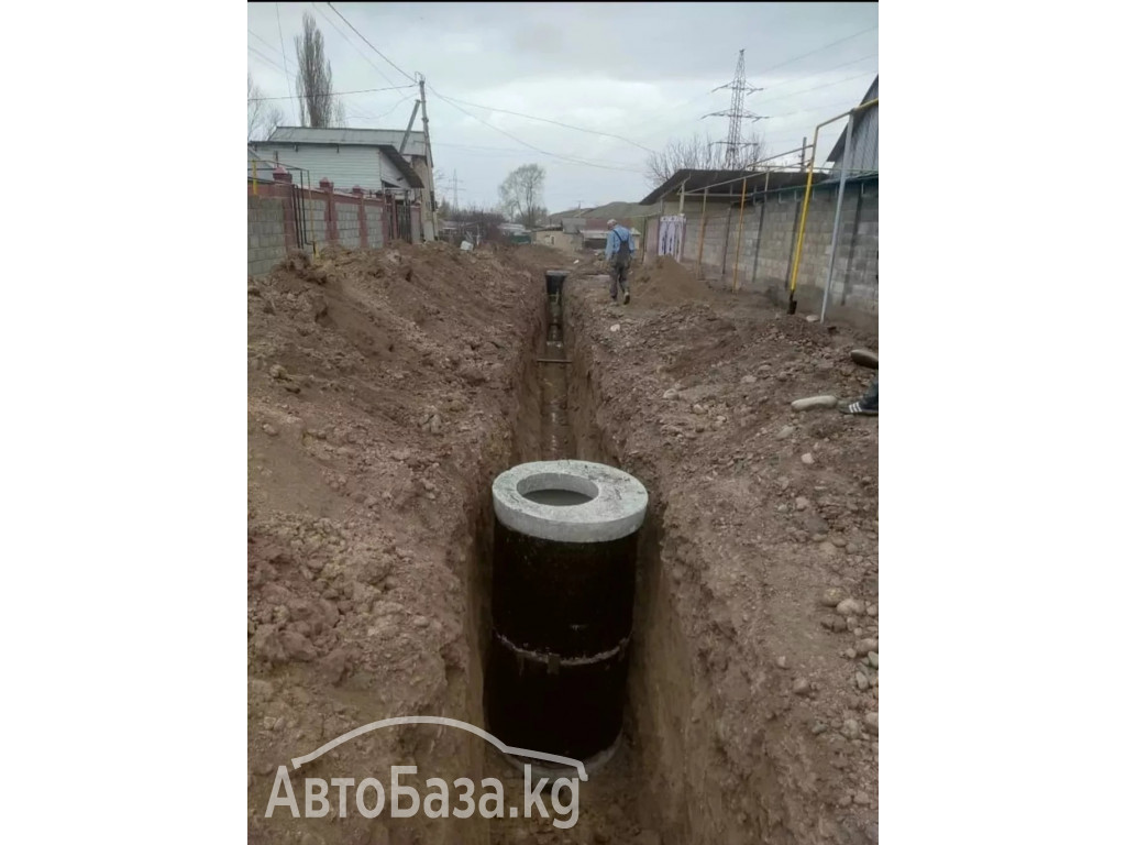 Услуги сантехника. -Стяжка -Траншея -Установка септика -Алмазное бурение