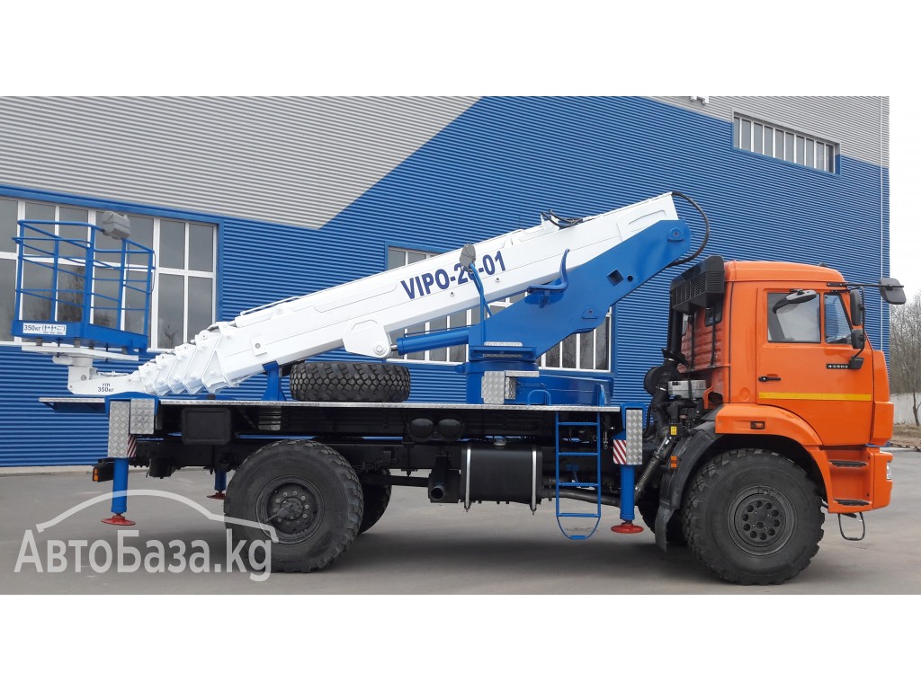 Автовышка КамАЗ ВИПО-28-01 ГАЗ-C41R33, КАМАЗ,УРАЛ