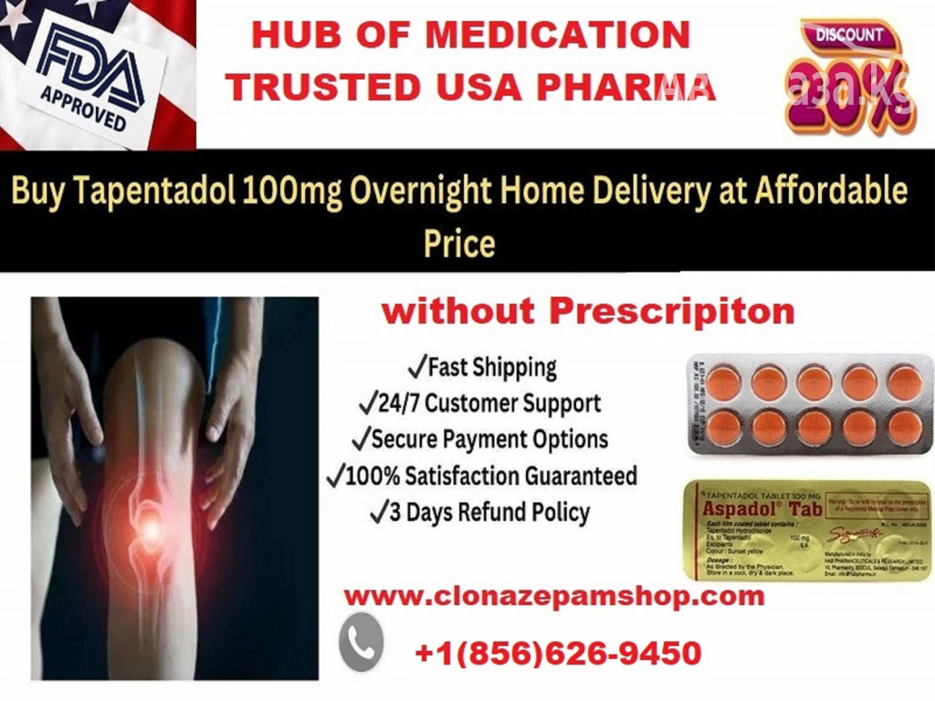 Get 20% OFF Buy Tapentadol Online Without Prescription US Domestic Shipping