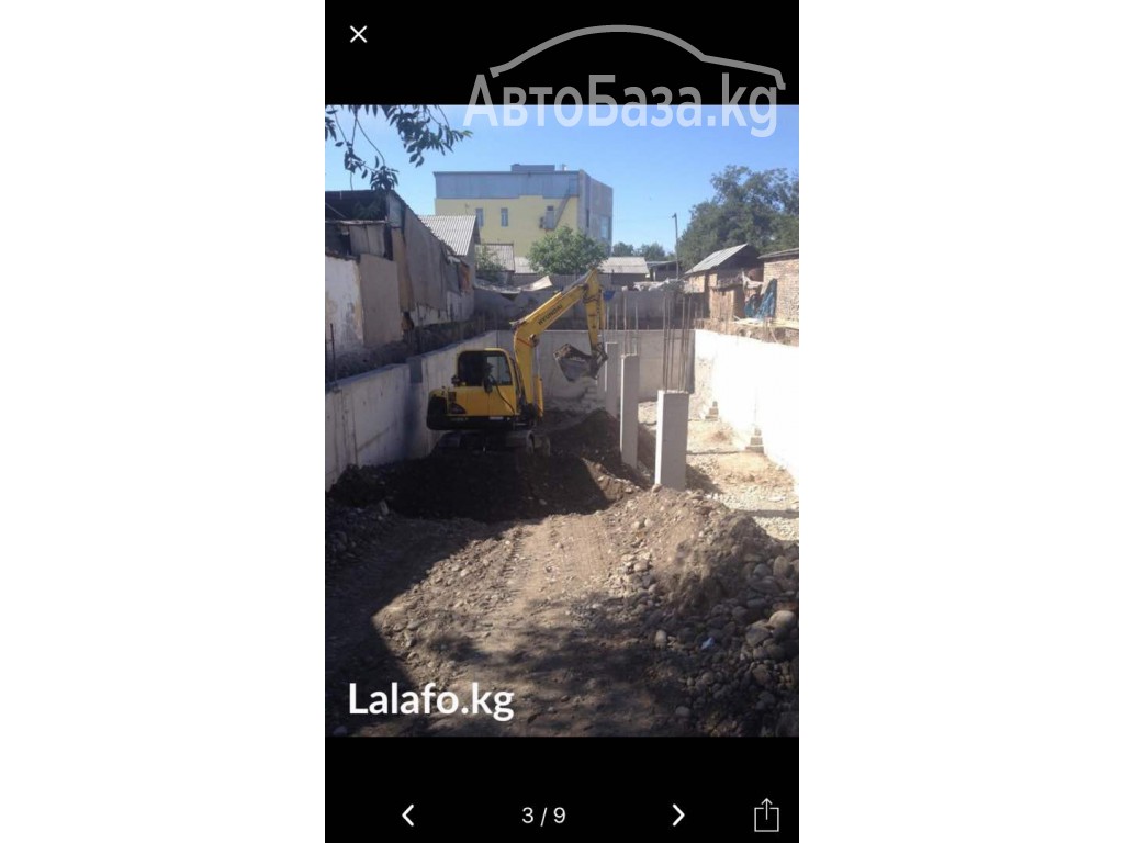 Услуги Экскаватора и погрузчика город Бишкек  