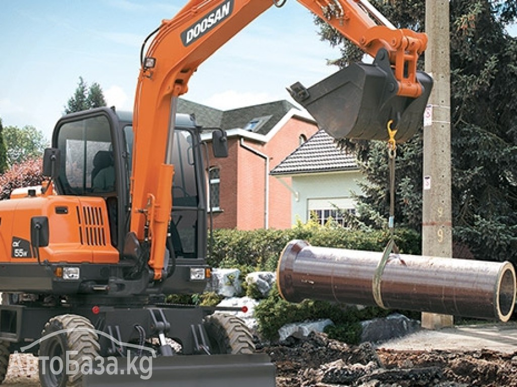 Экскаватор Doosan Колесный DX 55 W  