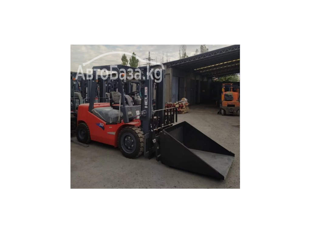 Погрузчик Heli HELI функционал(Вилы+ковш)