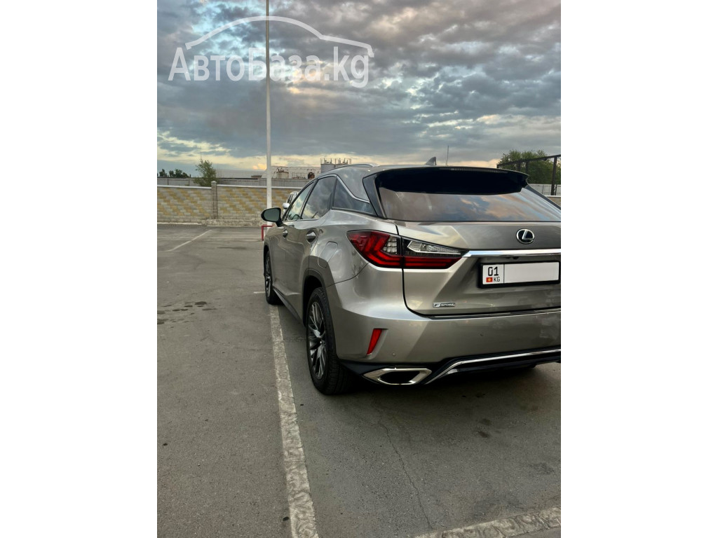 Lexus RX 2017 года за ~4 051 800 сом