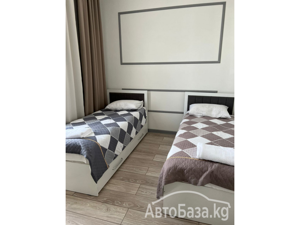 Сдаётся коттедж 2х и 3х спальный , В ЦО «Атлантис» на Иссык-Куле, Сары-Ой.