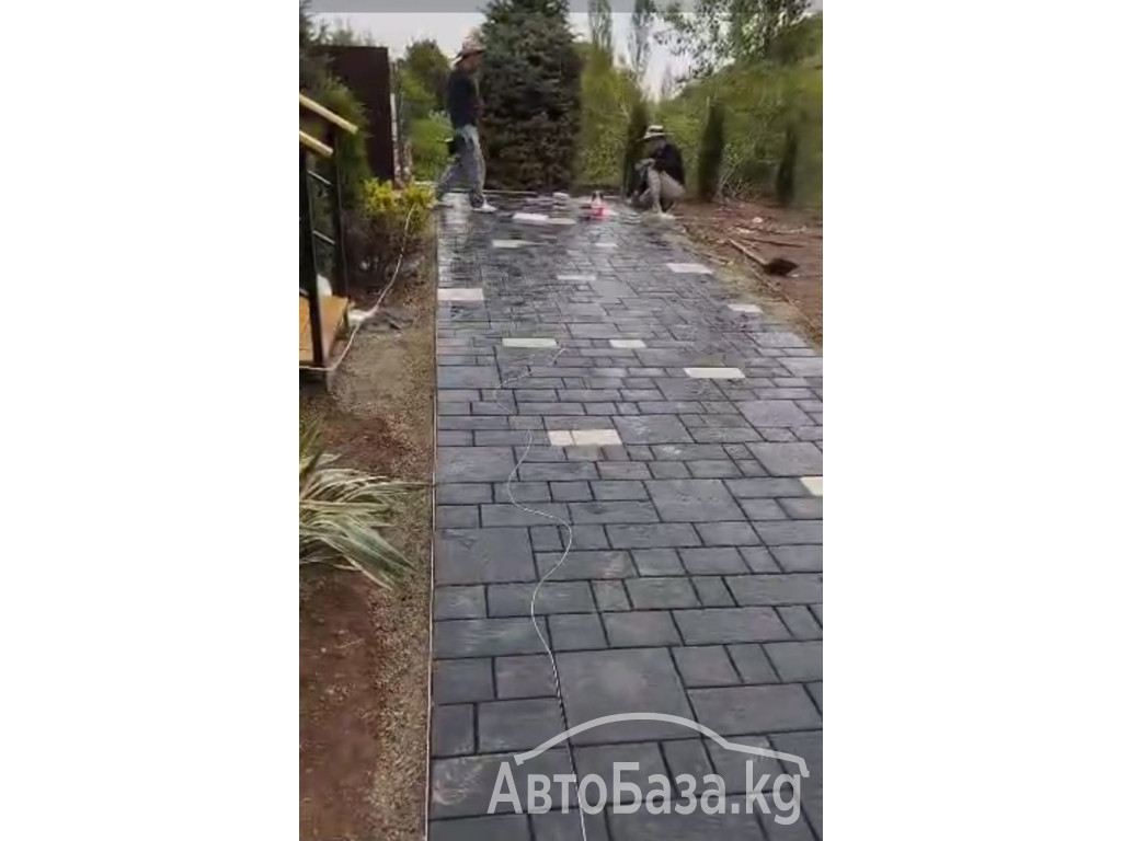 Брусчатка. Укладка.