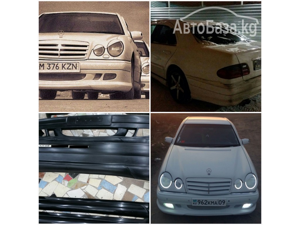 Бампер w210 AMG 5.0, AMG 5.5, Wald