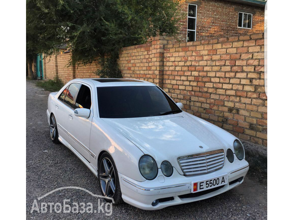 Бампер w210 AMG 5.0, AMG 5.5, Wald