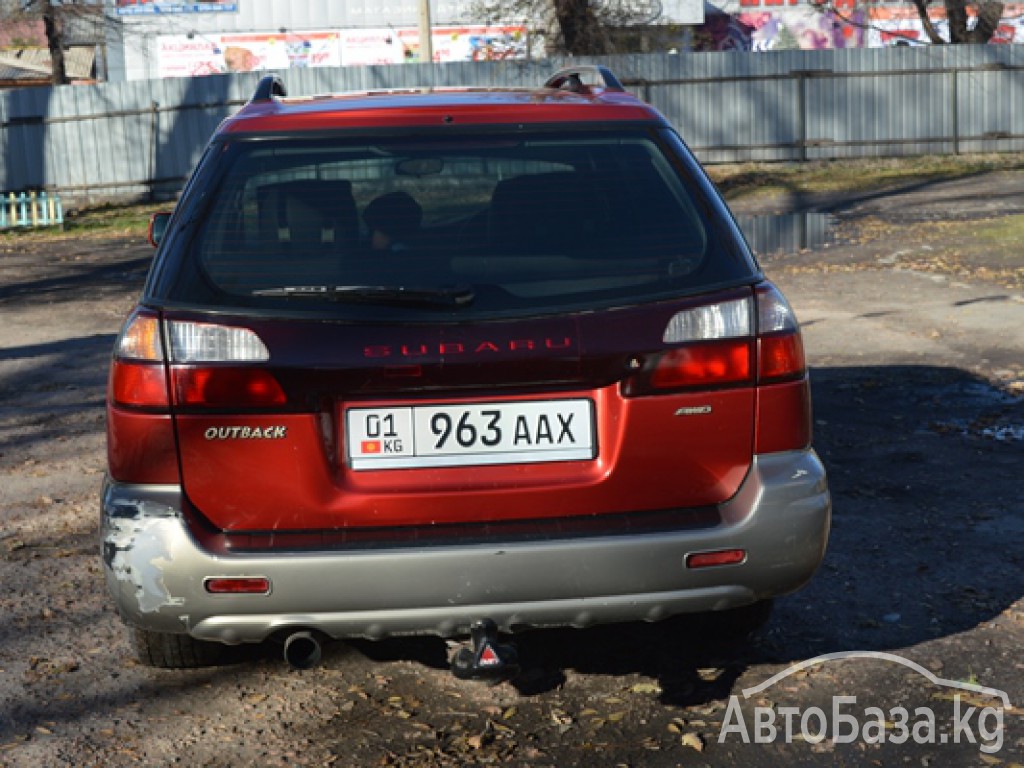 Subaru Outback 2001 года за ~232 800 сом