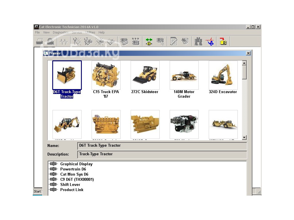 Компьютерная Диагностика caterpillar CAT