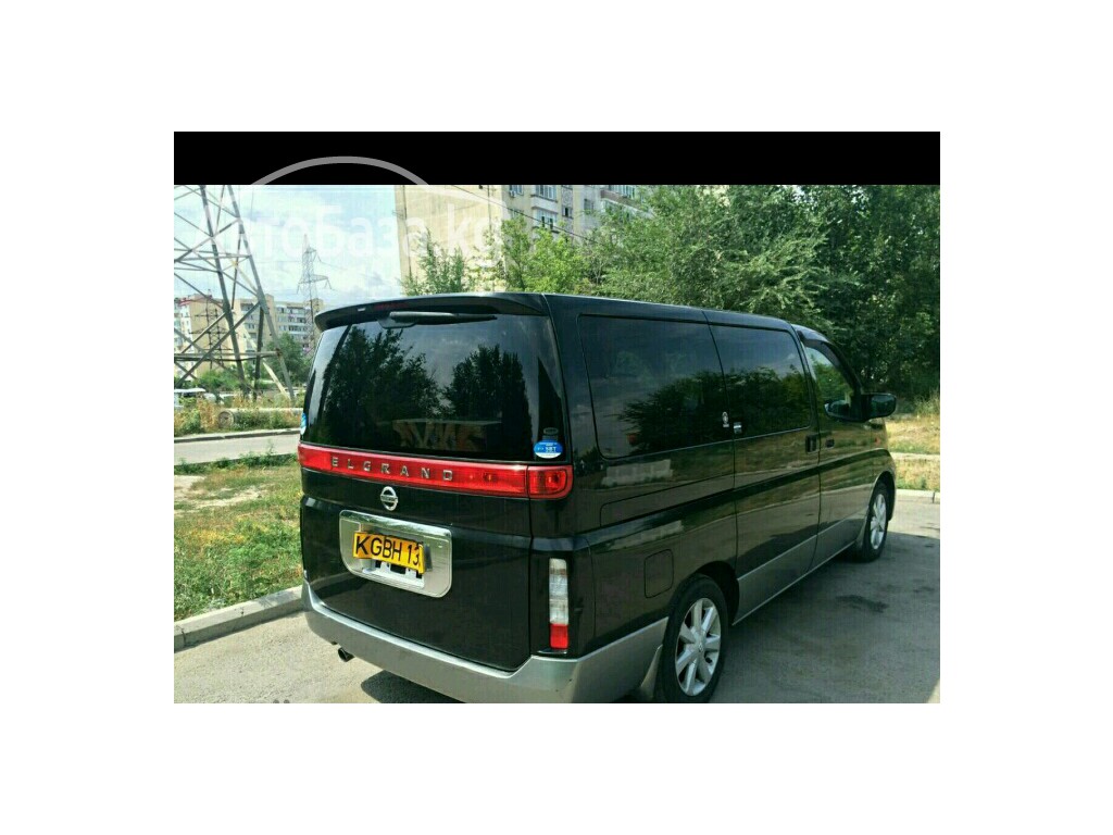 Nissan Elgrand 2002 года за ~482 800 сом