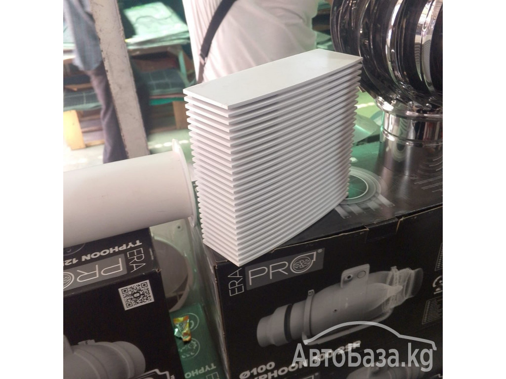 Приточные клапаны, промышленные и бытовые вентиляторы