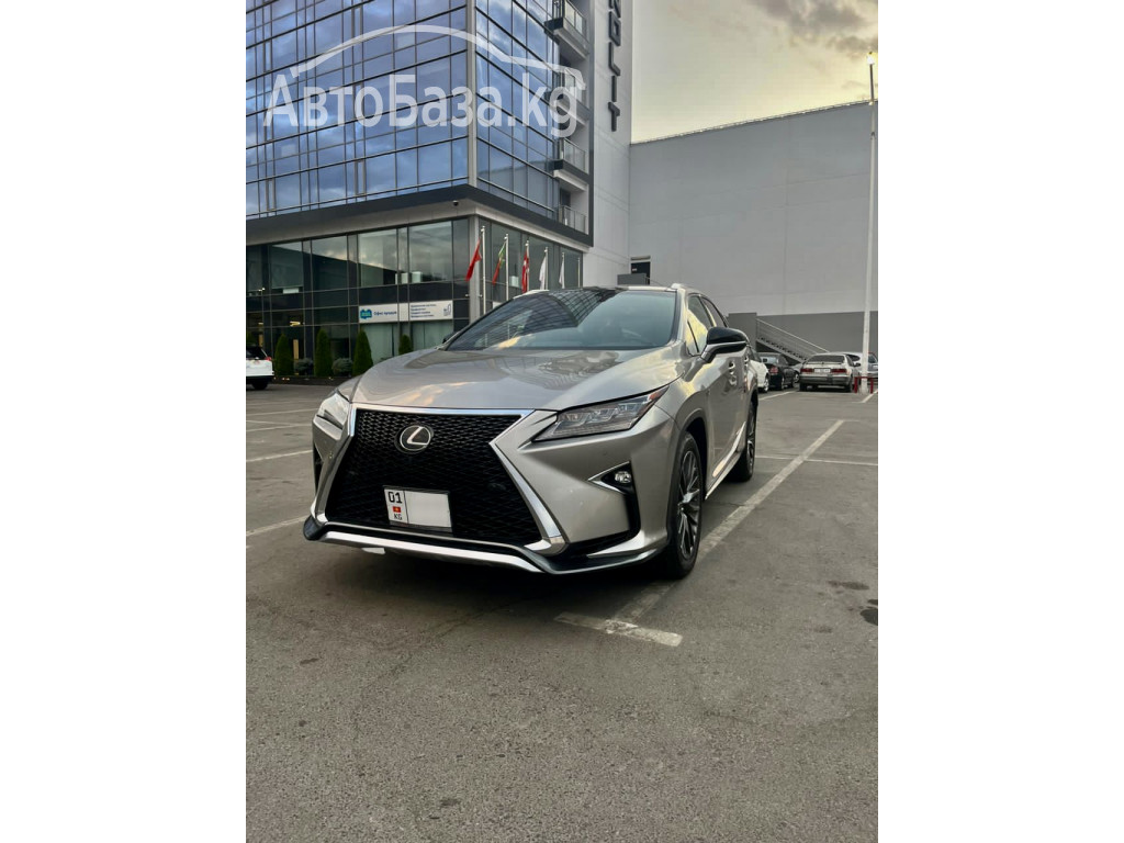 Lexus RX 2017 года за ~4 051 800 сом