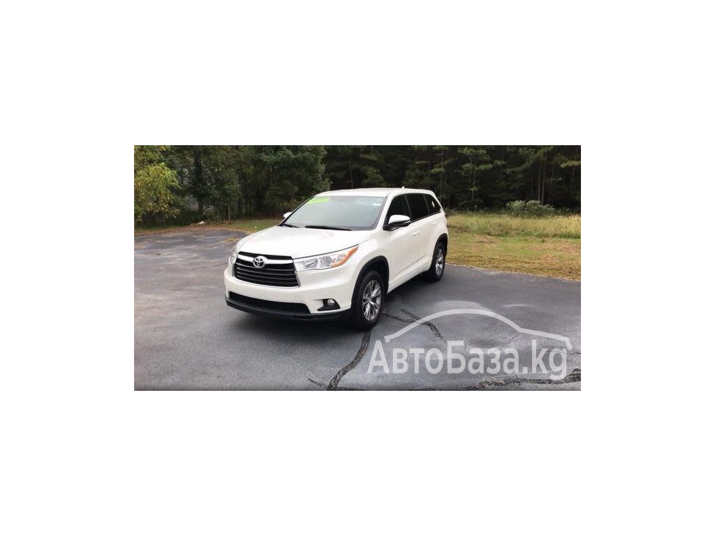 Toyota Highlander 2014 года за ~2 284 500 сом