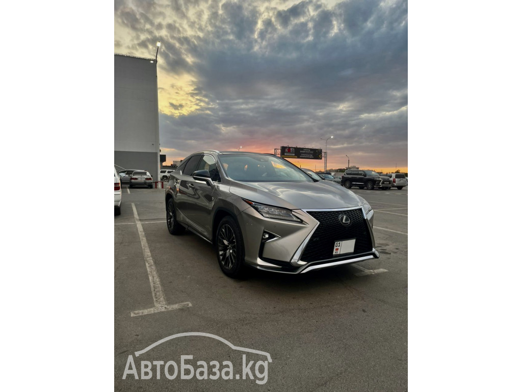 Lexus RX 2017 года за ~4 051 800 сом