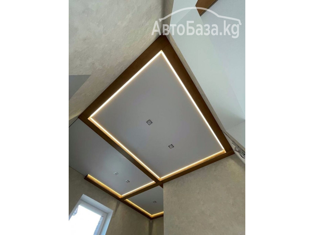 Установить натяжной потолок.