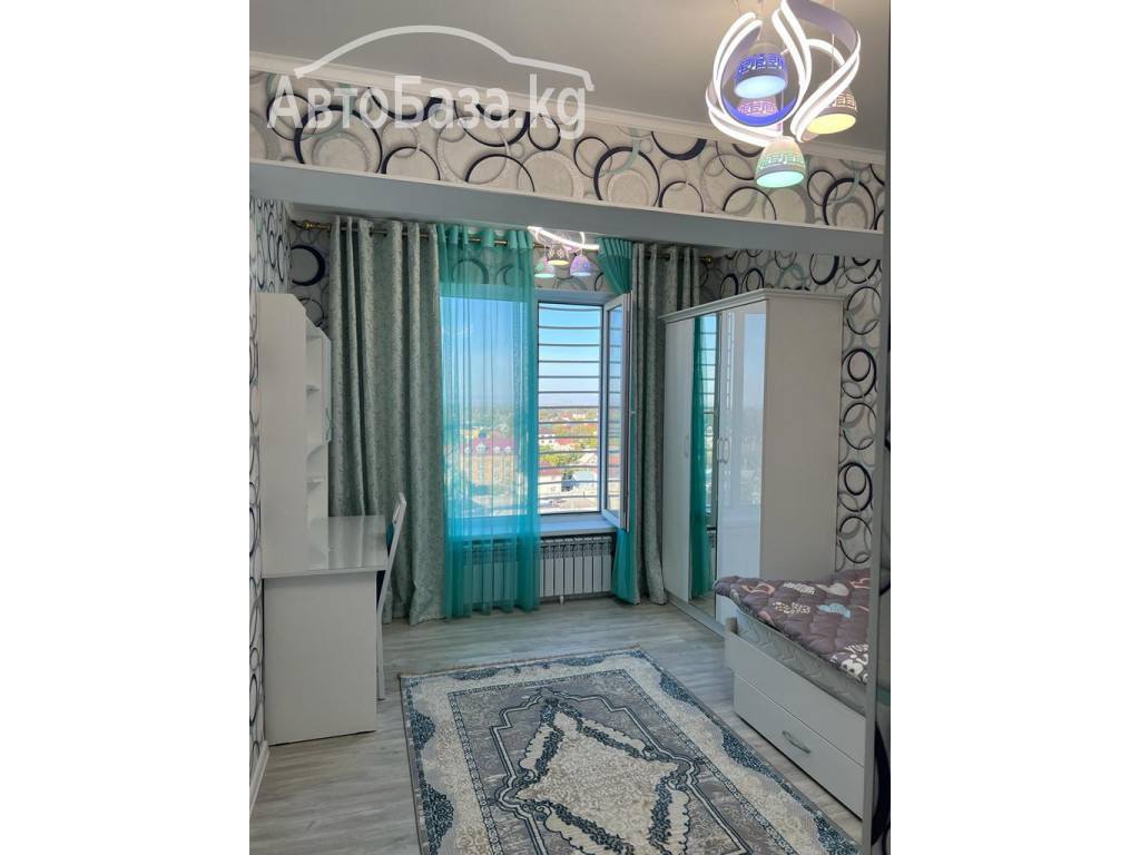 Сдаю 3-ком квартиру в новом элитном доме. ул. Калык-Акиева / Фрунзе