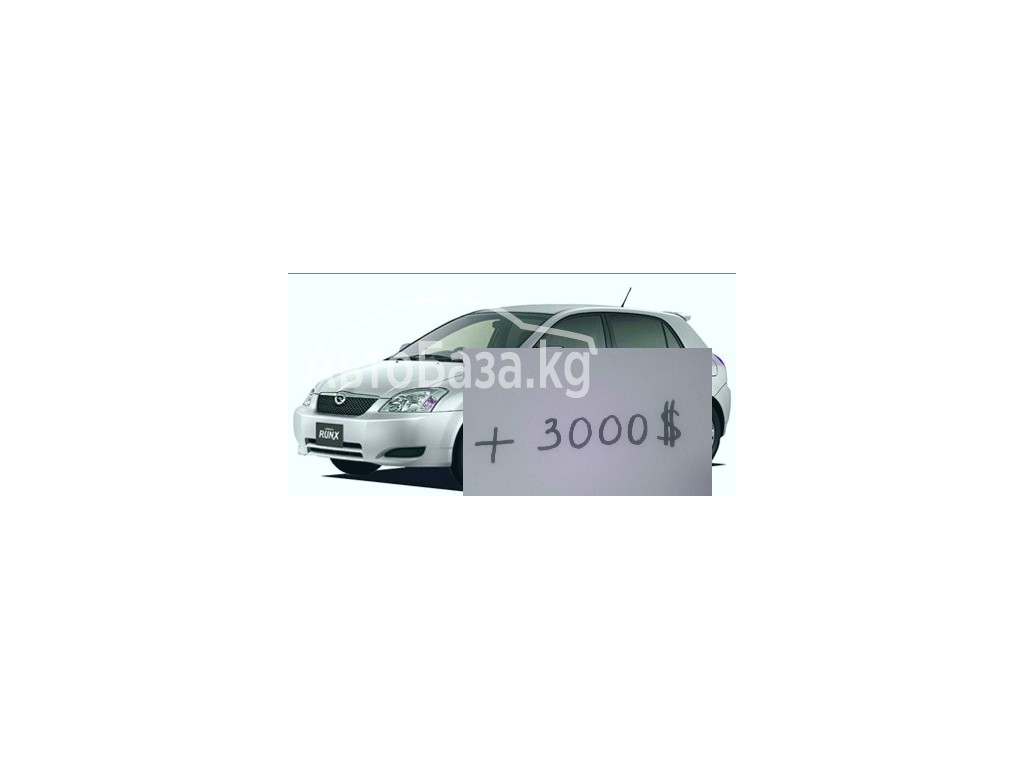 Toyota Allex 2003 года за ~424 800 сом