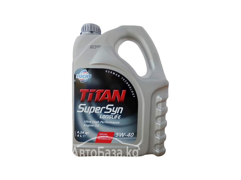 Моторное масло TITAN Supersyn Longlife SAE 5w-40