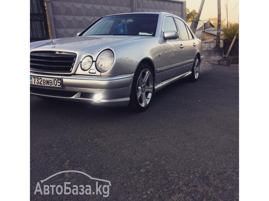 Бампер w210 AMG 5.0, AMG 5.5, Wald