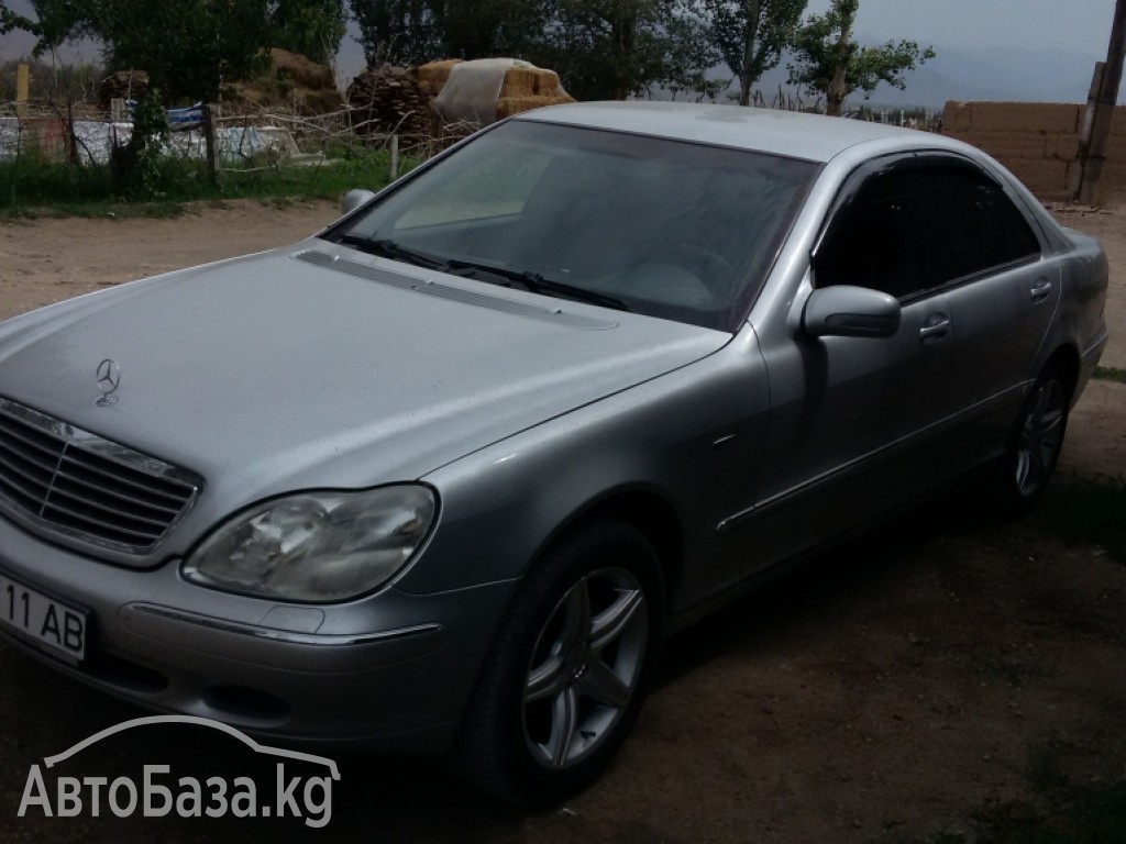 Mercedes-Benz S-Класс 2000 года за ~672 300 сом