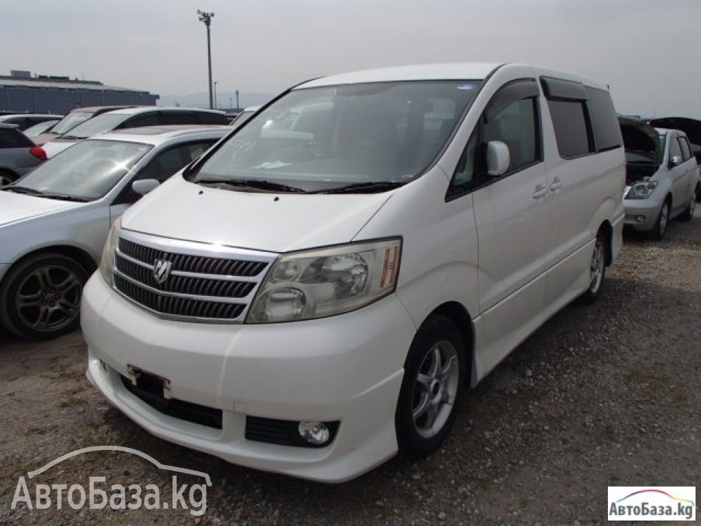 Toyota Alphard 2004. Тойота альфард 2004. Тойота альфард 2004 левый руль. Машина альфард 2004.