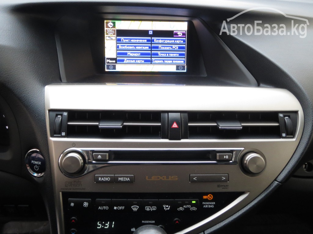 Lexus RX 2013 года за ~3 426 600 сом