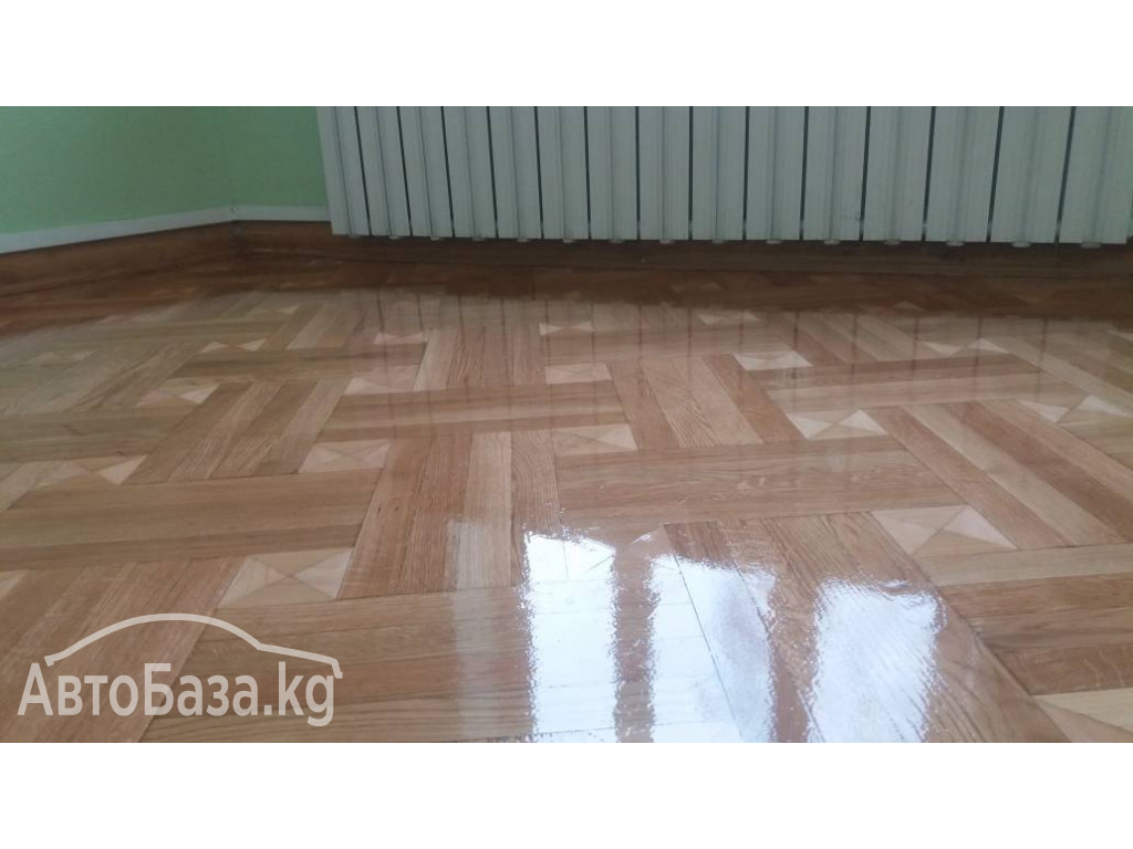 Шлифуем пол, паркет и лакировка