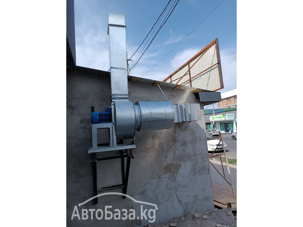 Установка вентиляции любой сложности