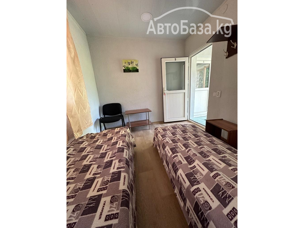 Отдых на Иссык Куле. Гостевой дом "Зелёный сад" 