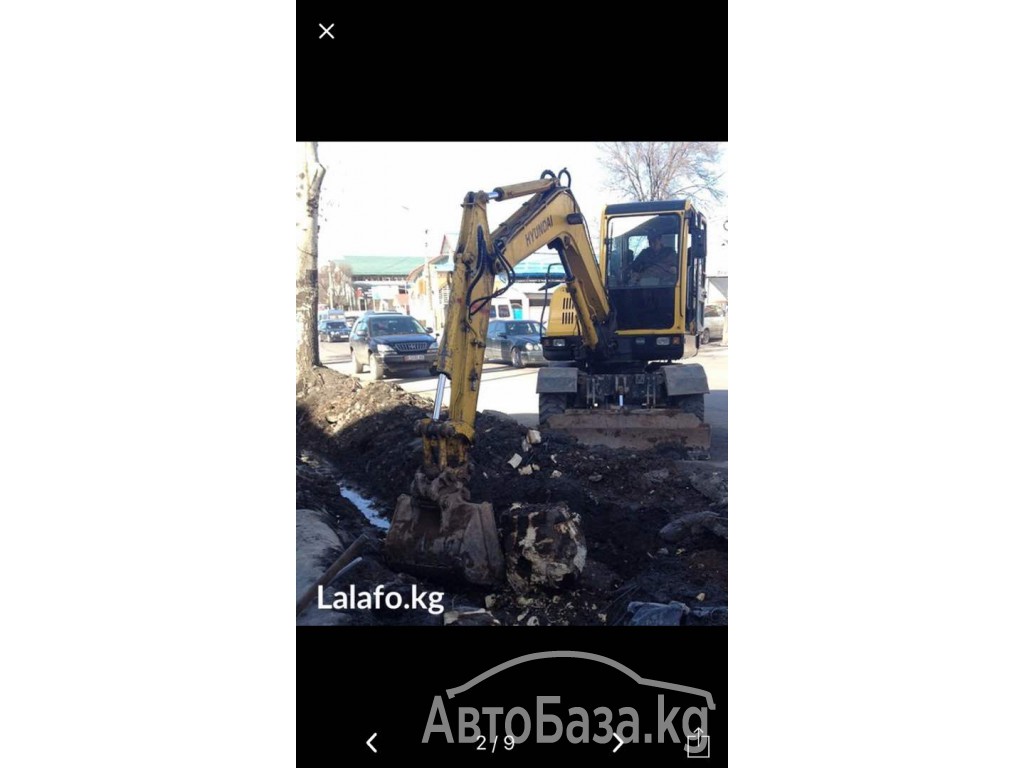 Услуги Экскаватора и погрузчика город Бишкек  