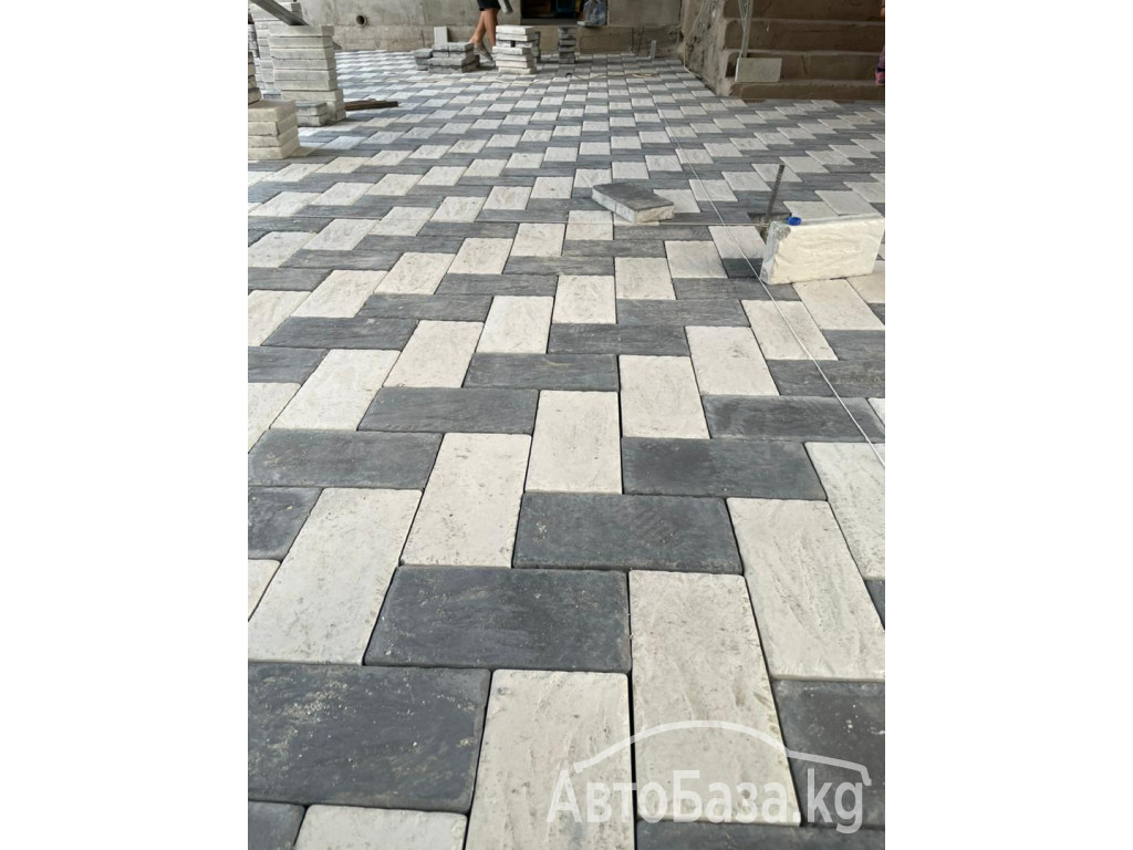 Брусчатка, тротуарная плитка. Гарантия до 3х лет